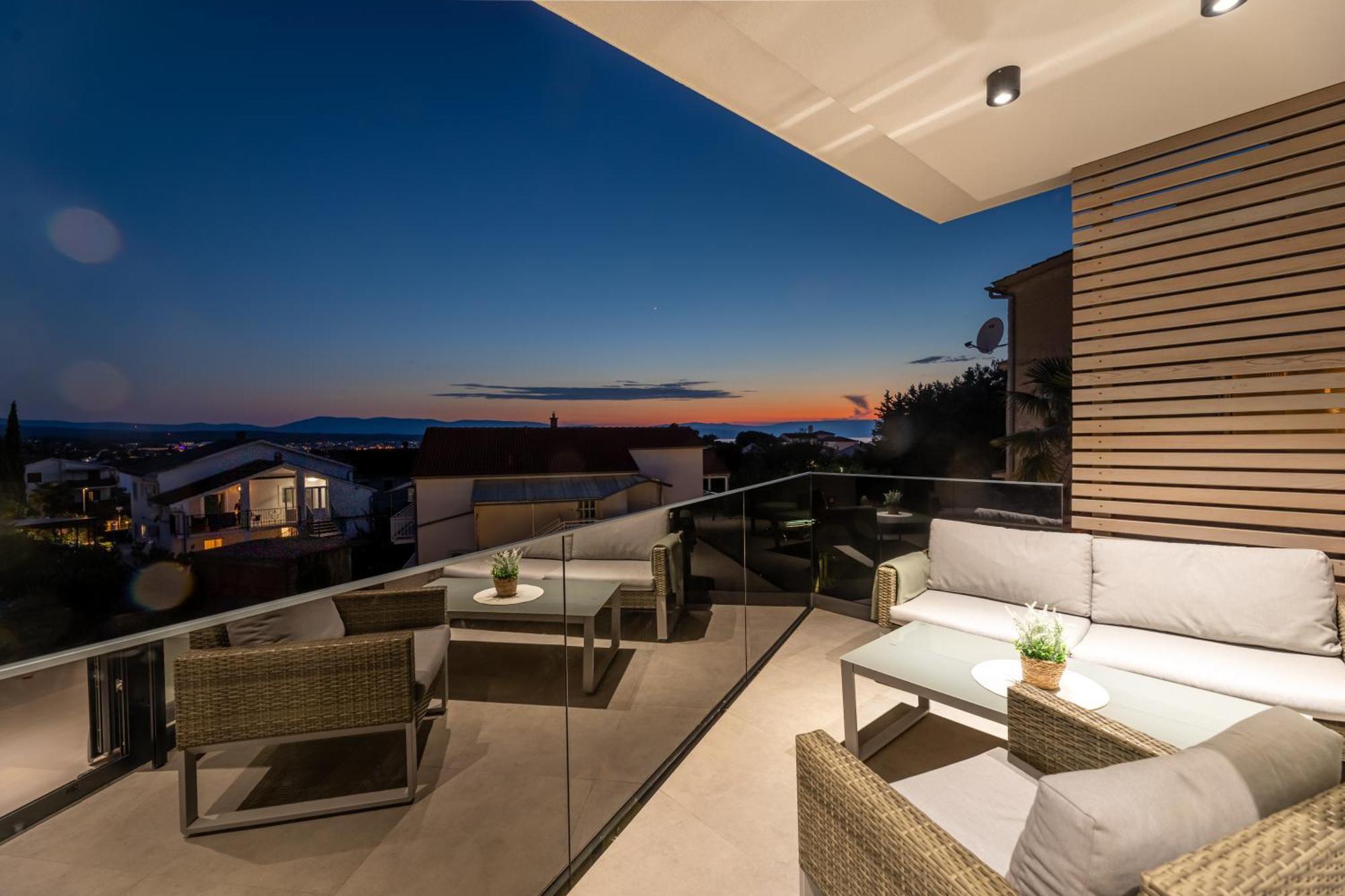 Villa Aurea Apartments Malinska De Luxe Exterior photo