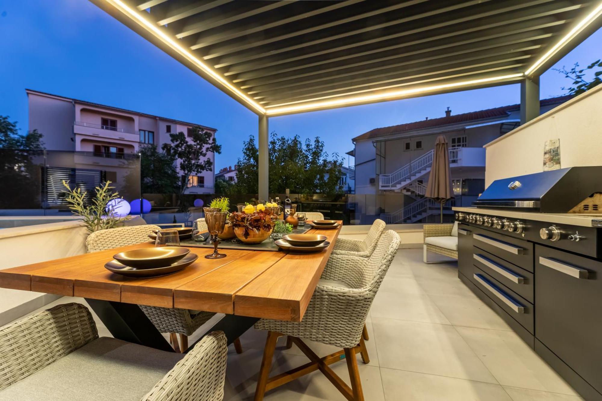 Villa Aurea Apartments Malinska De Luxe Exterior photo